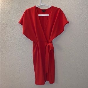 TOPSHOP Mini Wrap Dress